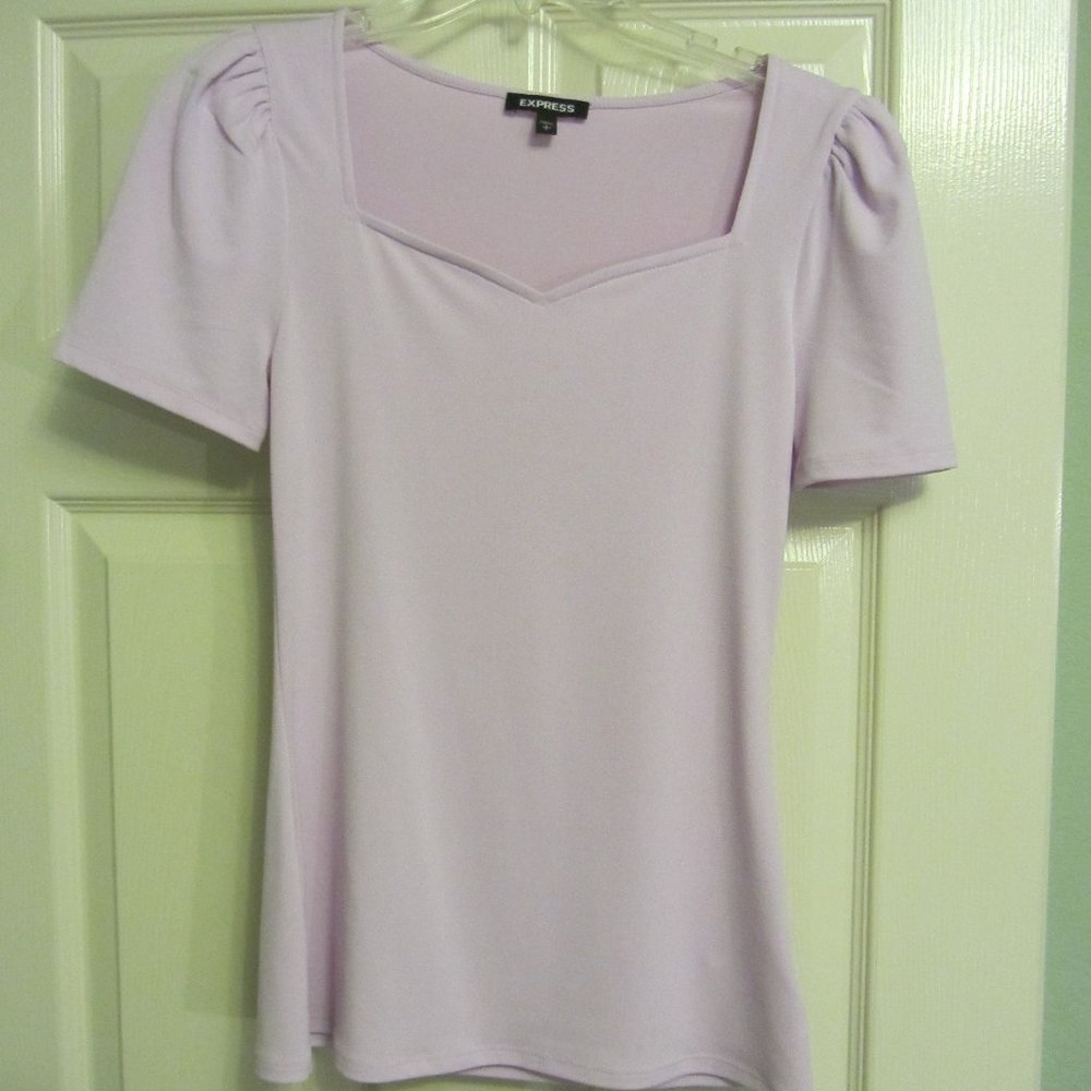 Express Lavender Top NWOT S